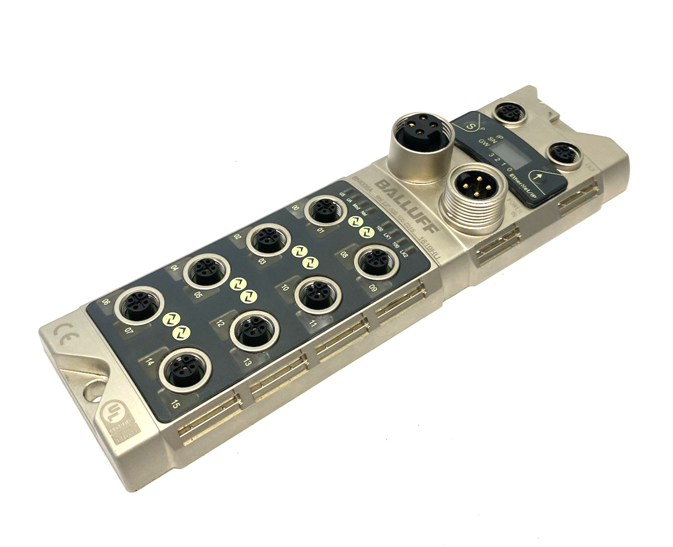 Balluff BNI006A Silver Line Network Mod EtherNet/IP IO-Link BNI EIP-508-105-Z015 - Maverick Industrial Sales