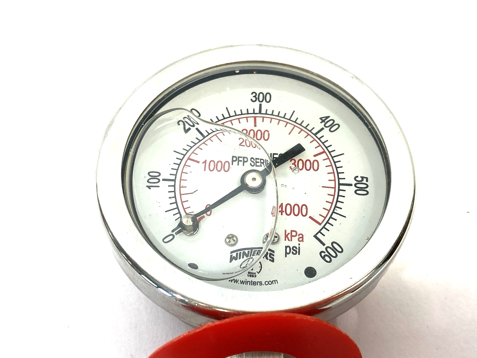 PFP829R1 | Winters Stain. Steel Liquid Filled Gauge, D15992T Flush Mount Dia. Seal - New – Open box - Maverick Industrial Sales