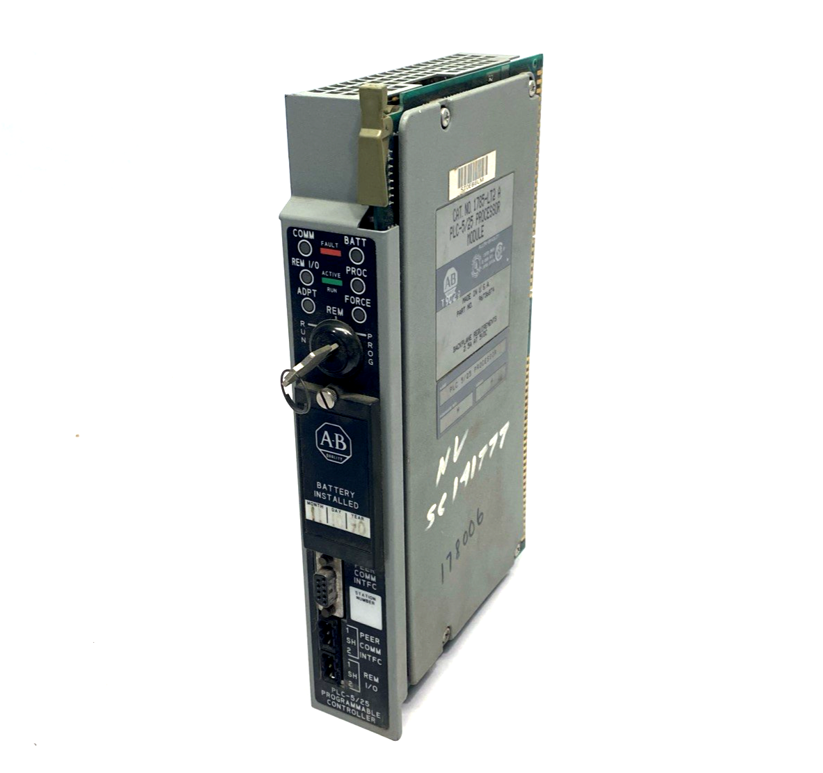 Allen Bradley 1785-LT2 Ser. A PLC-5/25 Processor Module 96736874 - Maverick Industrial Sales
