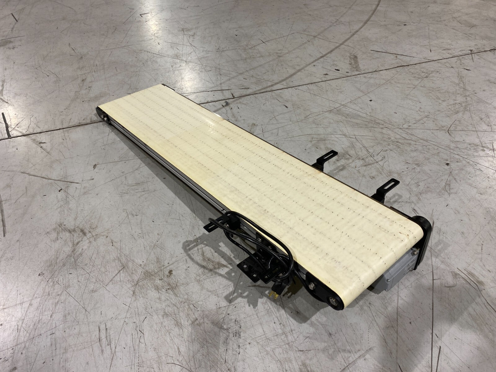 Brother GF12N030-BMLD1AX Induction Motor Flat Belt Conveyor 12.5" W x 53" L - Maverick Industrial Sales