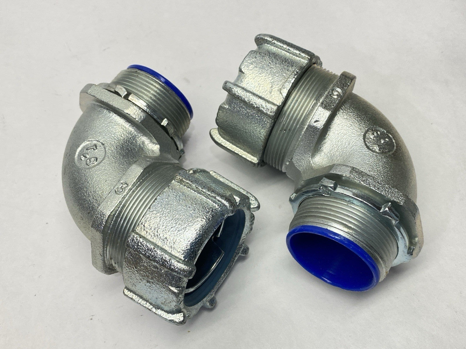 5356 | T&B Fittings Liquidtight 90 Degree Angle Conduit Connector 1-1/2" LOT OF 2 - New – Open box - Maverick Industrial Sales