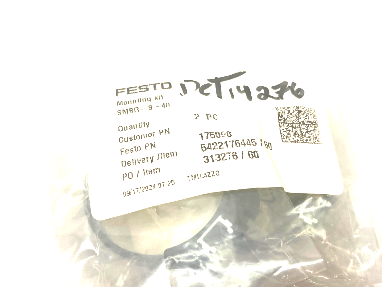 Festo SMBR-8-40 Mounting Kit 175098 PKG OF 2 - Maverick Industrial Sales