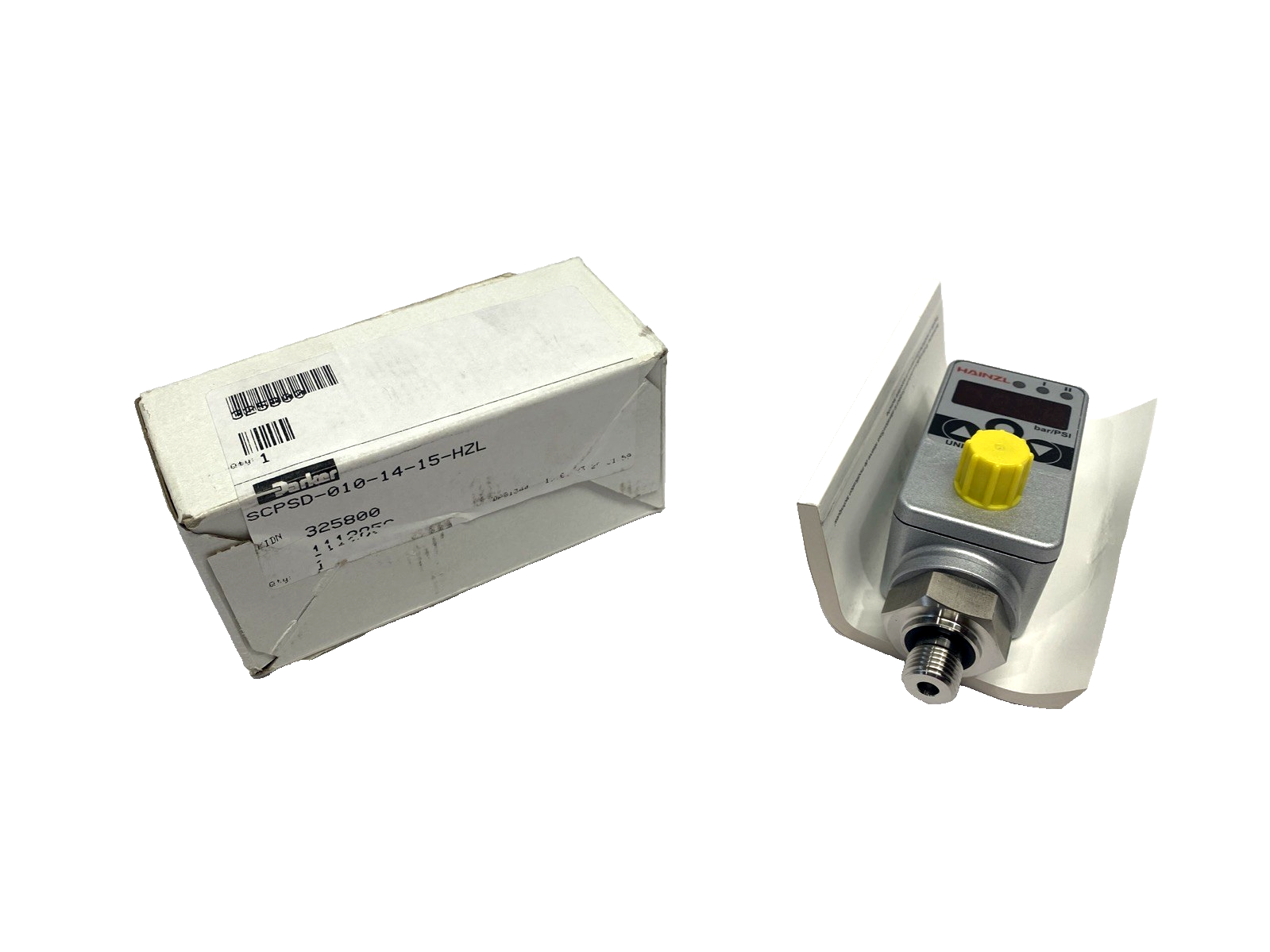 Parker SCPSD-010-14-15-HZL Pressure Controller Hainzl HPSD-010-14-15 - Maverick Industrial Sales