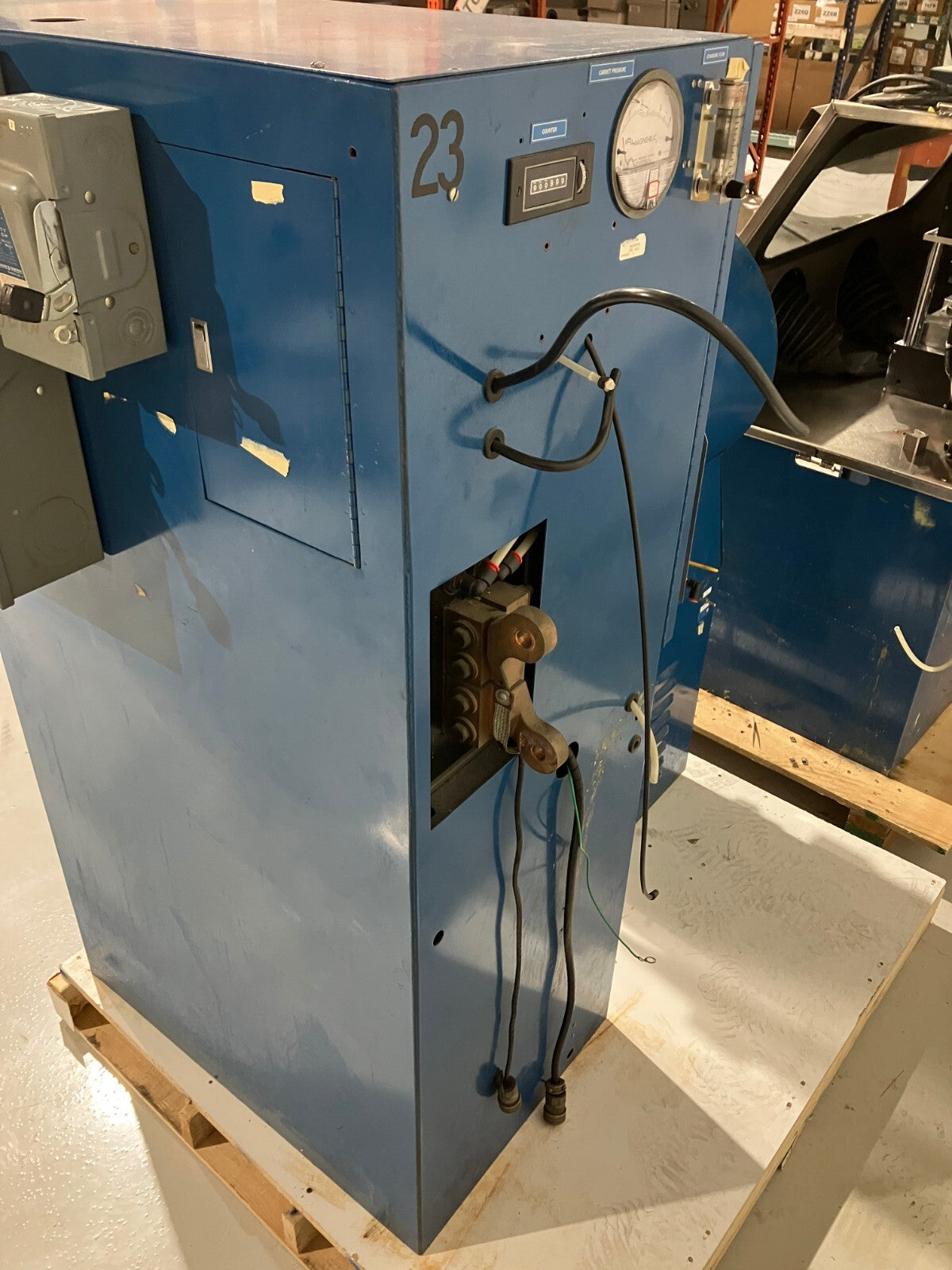 Accu-Weld 5000 | Polaris Hermetic Projection Cap Welder Glovebox Semiconductor - Used - Maverick Industrial Sales