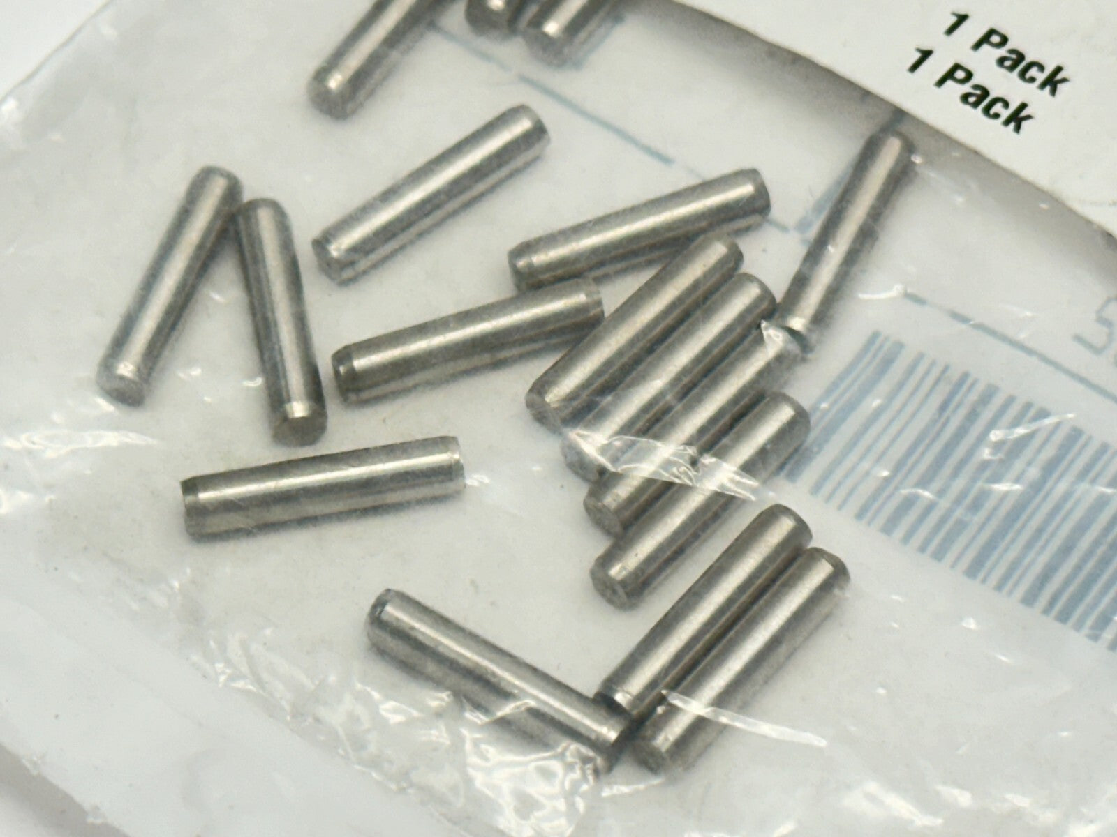 93600A364 316 Stainless Steel Dowel Pin 3mm Diameter 14mm Long PACK OF 25 - Maverick Industrial Sales