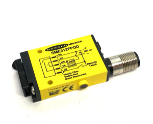 Banner SME312FPQD MINI-BEAM EXPERT Red Plastic Fiber Optic Amplifier 53732