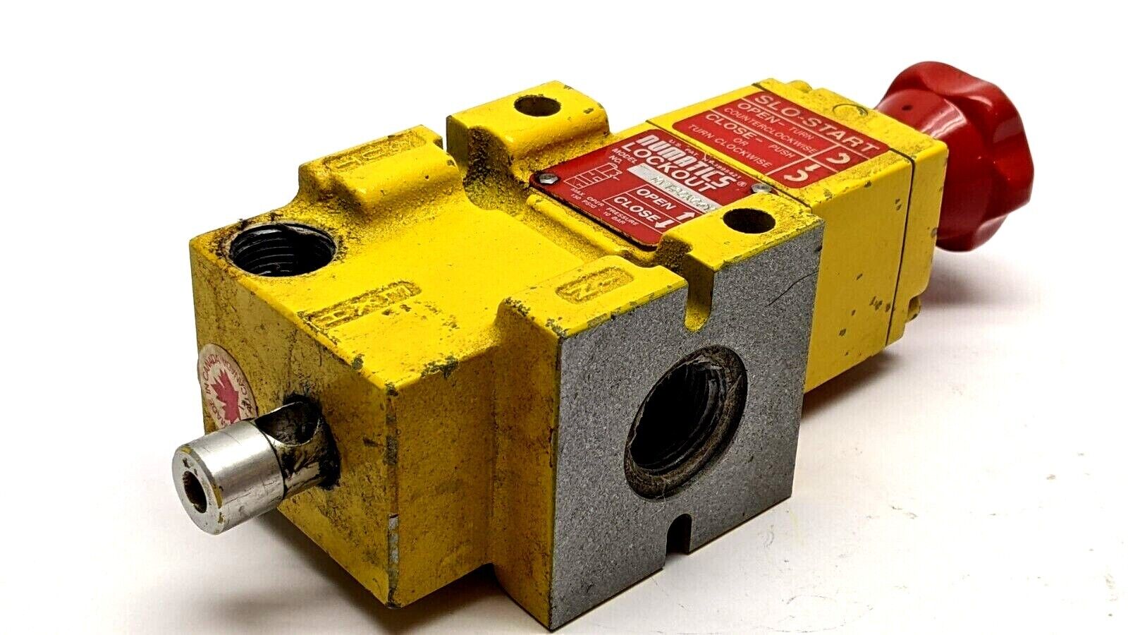 Numatics MVT30N06Y Modular Slo-Start Lockout Valve 3/4" NPT - Maverick Industrial Sales