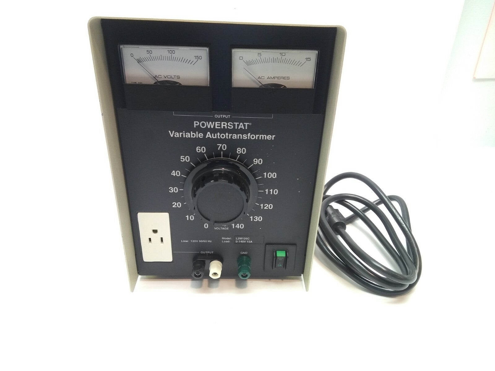Werner Electric L2M126C POWERSTAT Variable Autotransformer 1PH - Maverick Industrial Sales