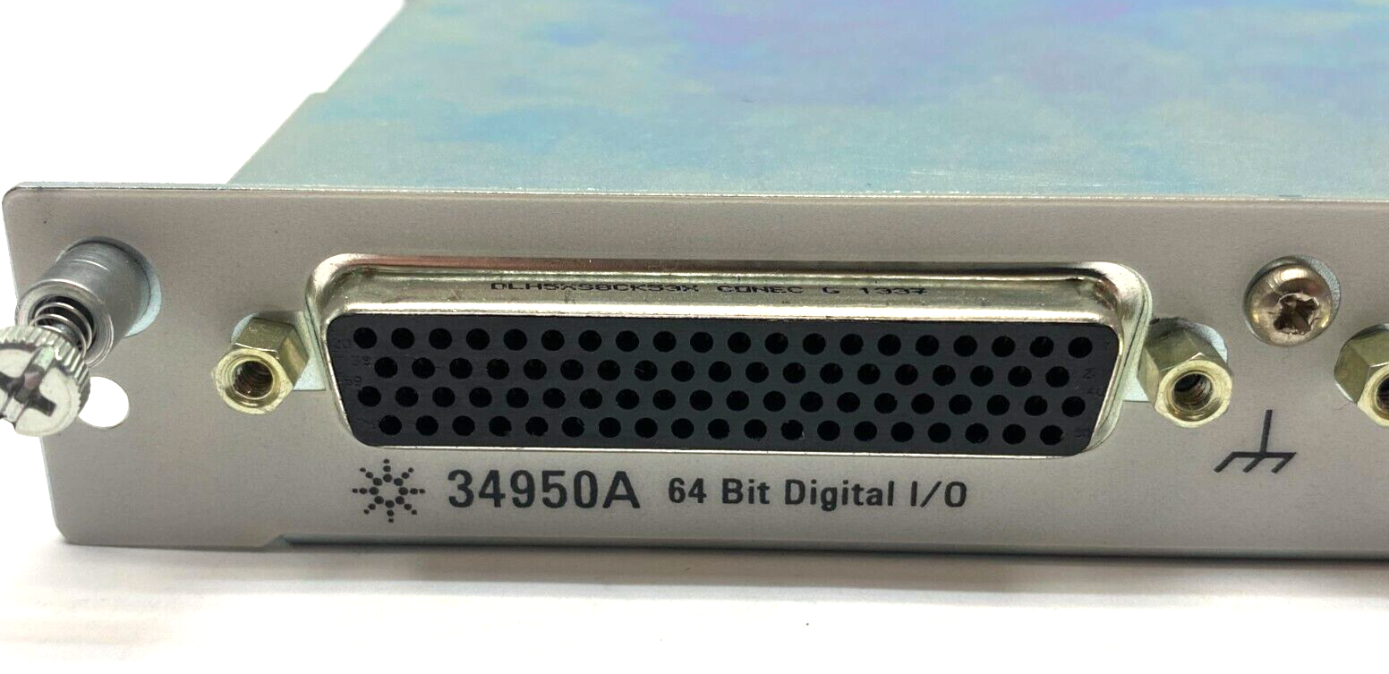 Keysight Agilent 34950A 64-bit Digital I/O with Memory and Counter - Maverick Industrial Sales