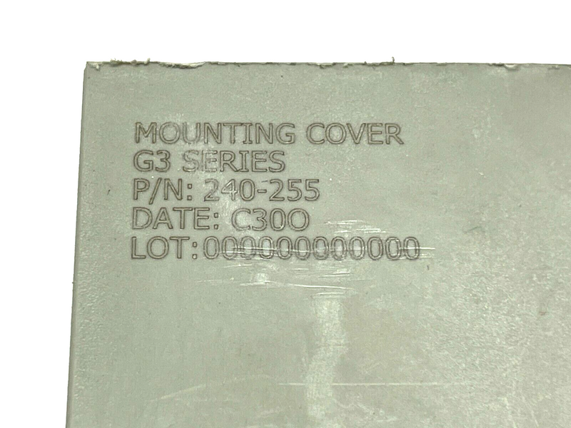 Numatics 240-255 Mounting Cover G3 Series - Maverick Industrial Sales