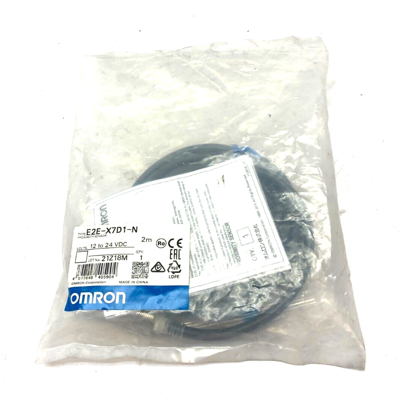 Omron E2E-X7D1-N Inductive Proximity Sensor 12~24VDC - Maverick Industrial Sales