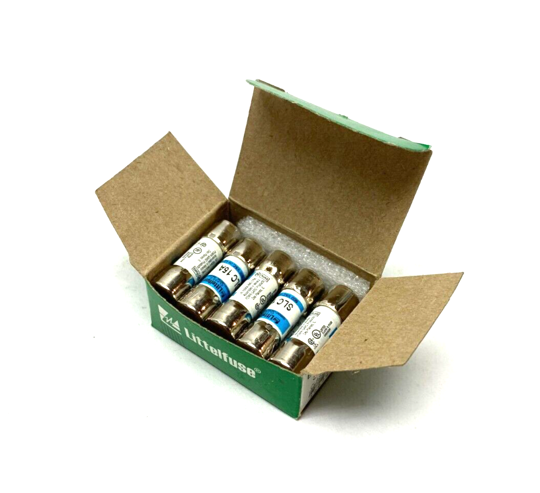 Littelfuse SLC015 Current Limiting Medium-Time Lag Fuse Class G 600V BOX OF 10 - Maverick Industrial Sales