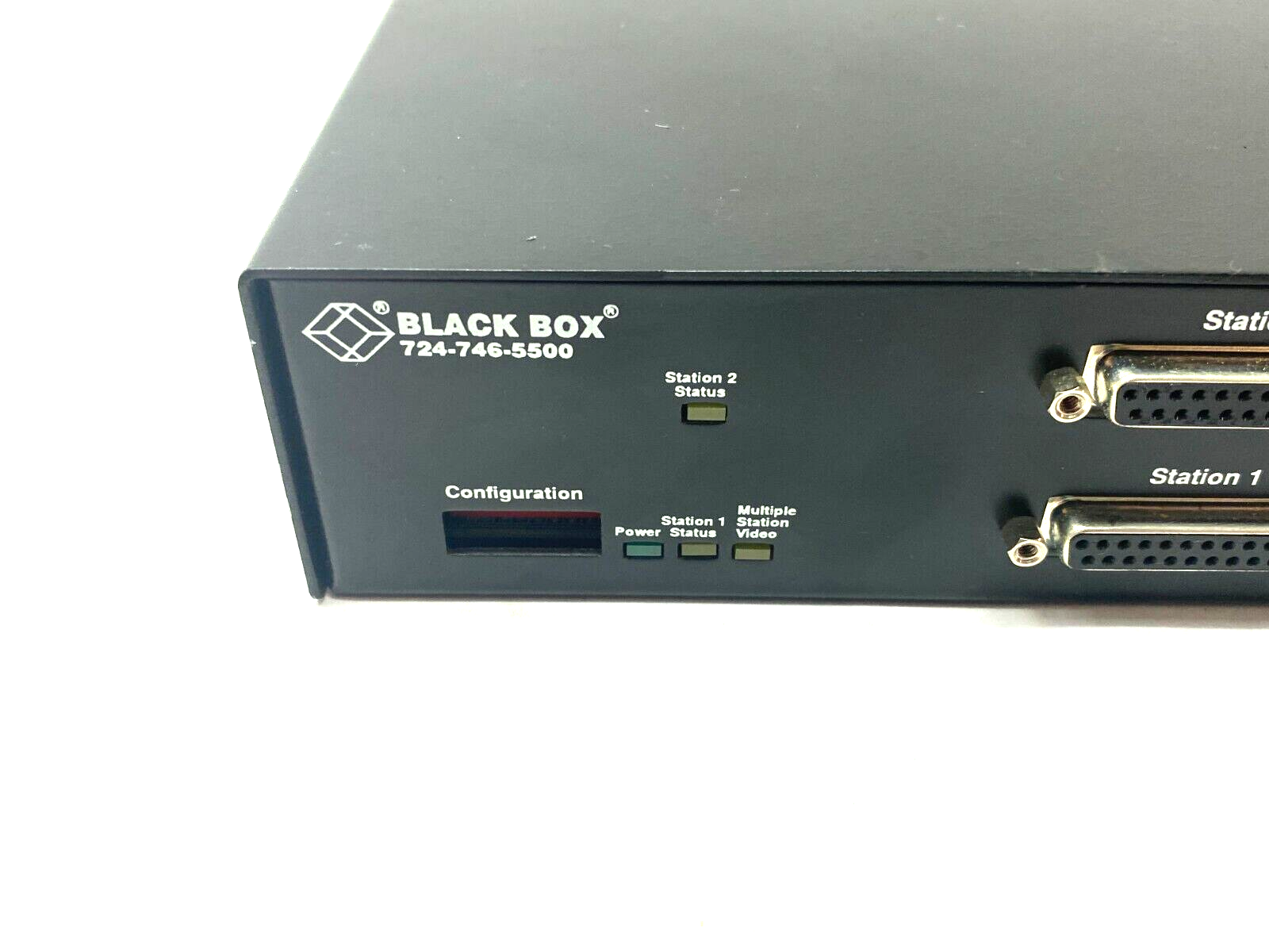 Black Box KV752A ServShare External Station Switch - Maverick Industrial Sales