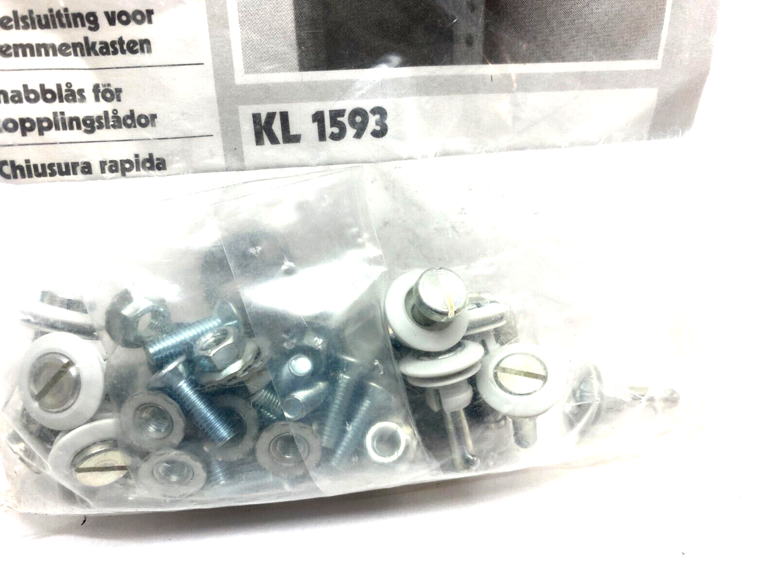 Rittal NZ 1593.000 Spare Quick-Release Fastener PKG OF 12 - Maverick Industrial Sales