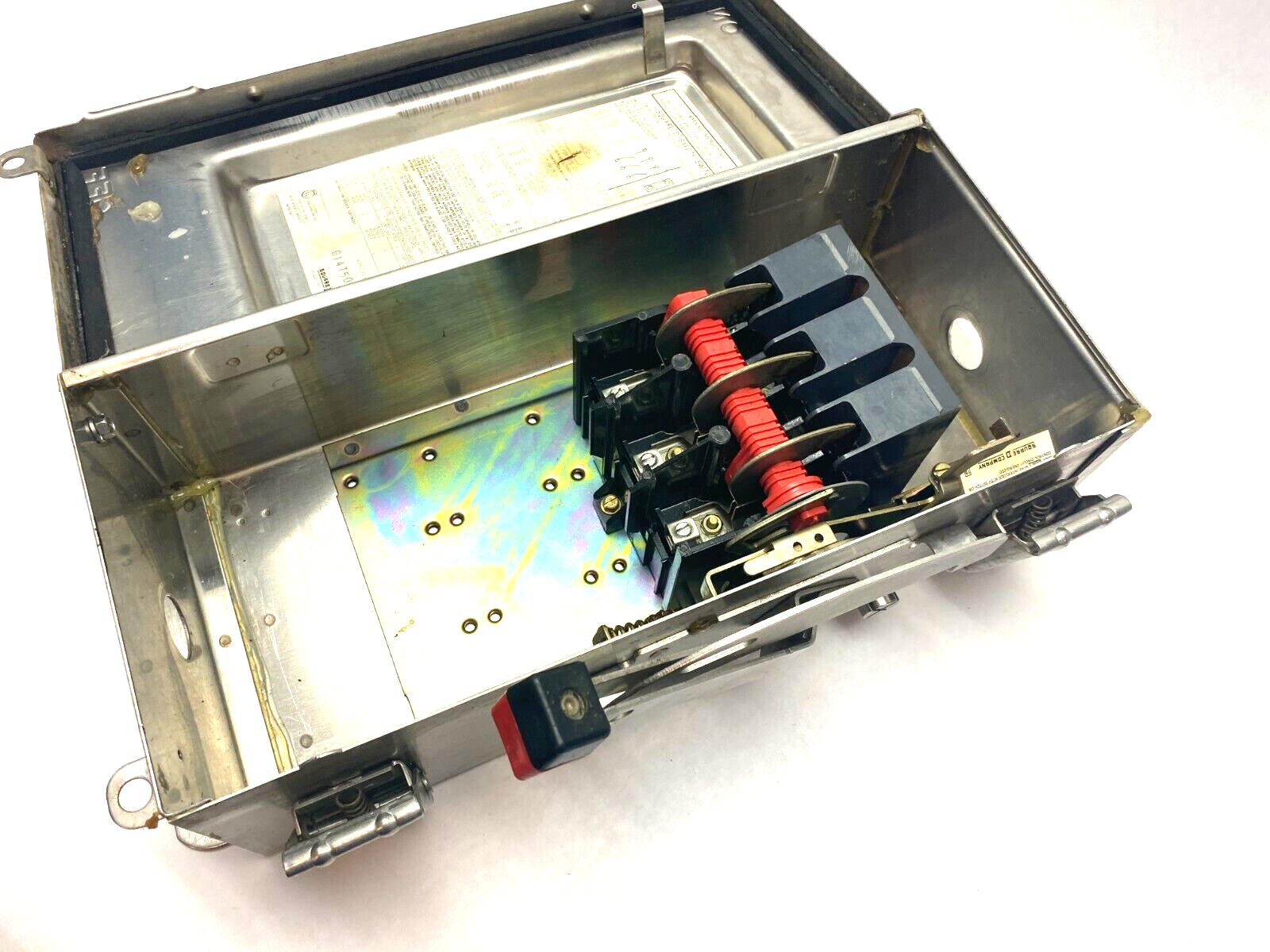 Square D HU362DS-EI Stainless Steel Heavy Duty Safety Switch Series E1 600V 60A - Maverick Industrial Sales