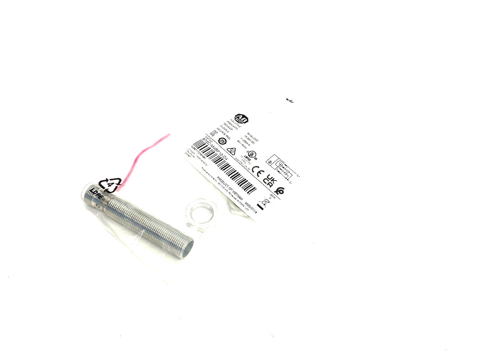 Allen Bradley 872C-M4BP12-D4 Ser. F Inductive Proximity Sensor 4mm Sense Distan. - Maverick Industrial Sales