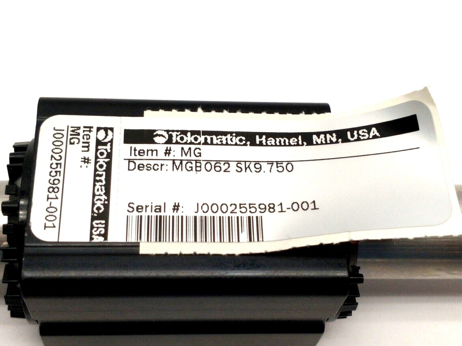 Tolomatic MGB062 SK9.750 Magnetically Coupled Cylinder 0.625" Bore 9.75" Stroke - Maverick Industrial Sales