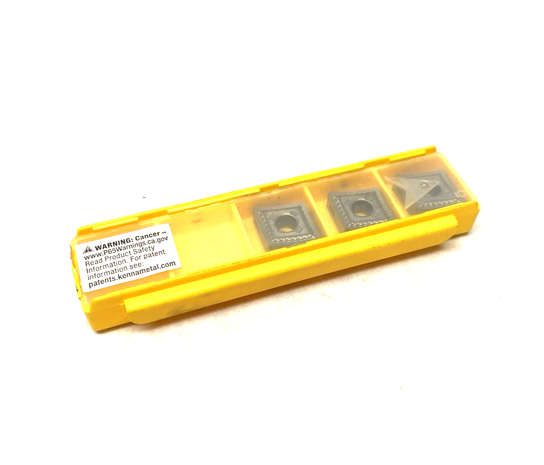 2229656 | Kennametal Kenloc™ Inserts, Negative, C-Style CNMG120408MS PKG OF 3 - New - Maverick Industrial Sales