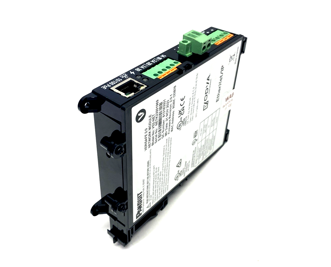 VS2-NET | Panduit VeriSafe 2.0 Network Module, Compatible w/AVT - New – Open box - Maverick Industrial Sales