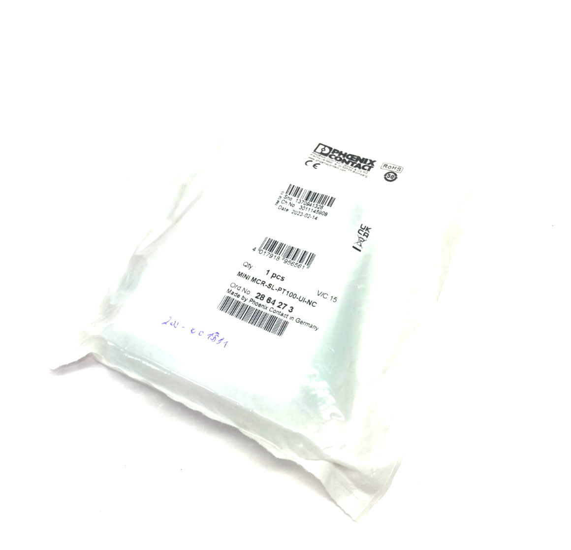 Phoenix Contact MINI MCR-SL-PT100-UI-NC Resistance Thermometer Transducer2864273 - Maverick Industrial Sales