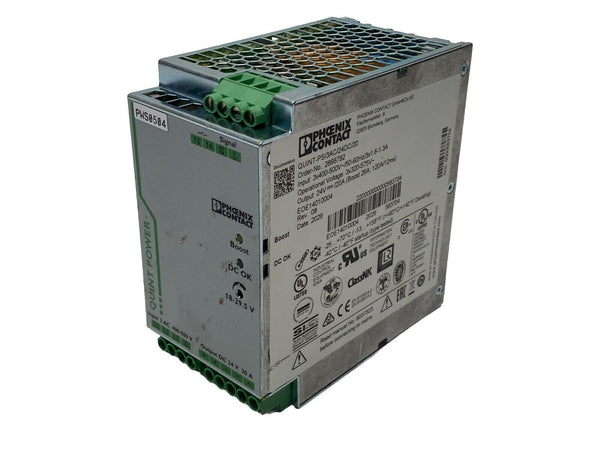 Phoenix Contact QUINT-PS/3AC/24DC/20 Power Supply 20A 24VDC 2866792 - Maverick Industrial Sales