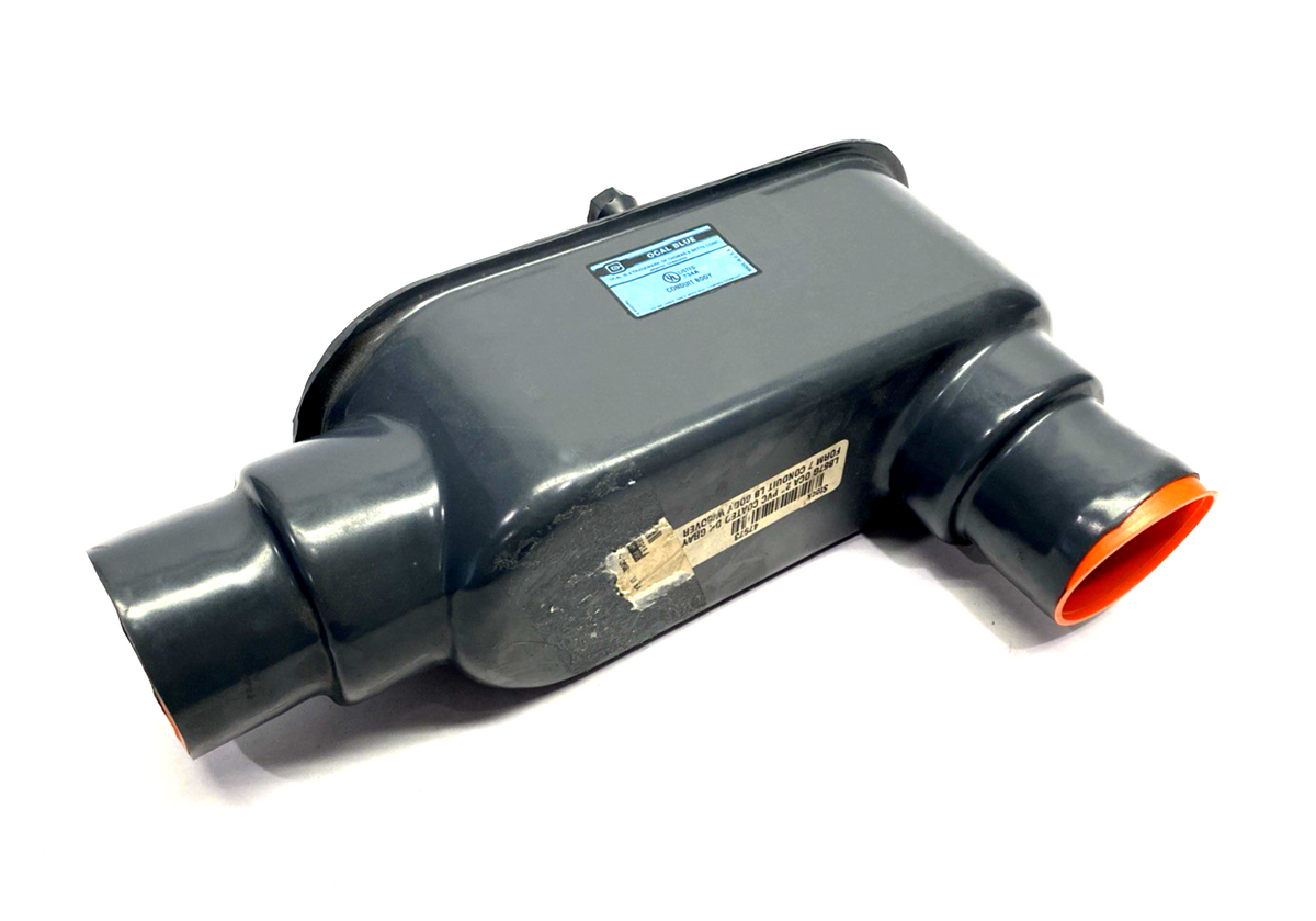 Ocal Blue LB67G Conduit Body, LB Shape Form 7 Metal PVC Coated, Size 2" - Maverick Industrial Sales