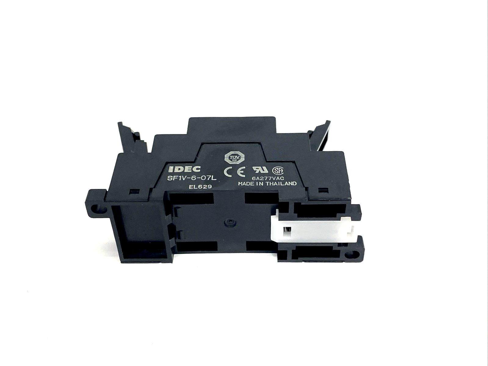 IDEC SF1V-6-07L Relay Socket/Base, DIN Mount 6Pole RF1V 6A 277VAC - Maverick Industrial Sales