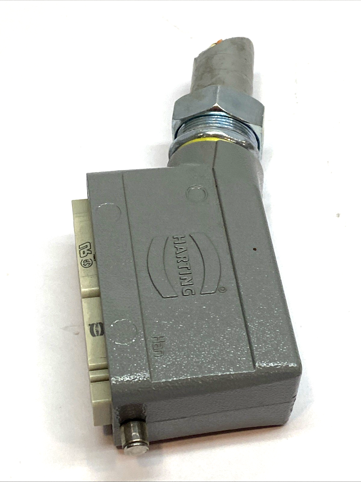 Harting Han 16B Side Entry Hood M25 w/ 09330162601 Insert Connector Industrial - Maverick Industrial Sales