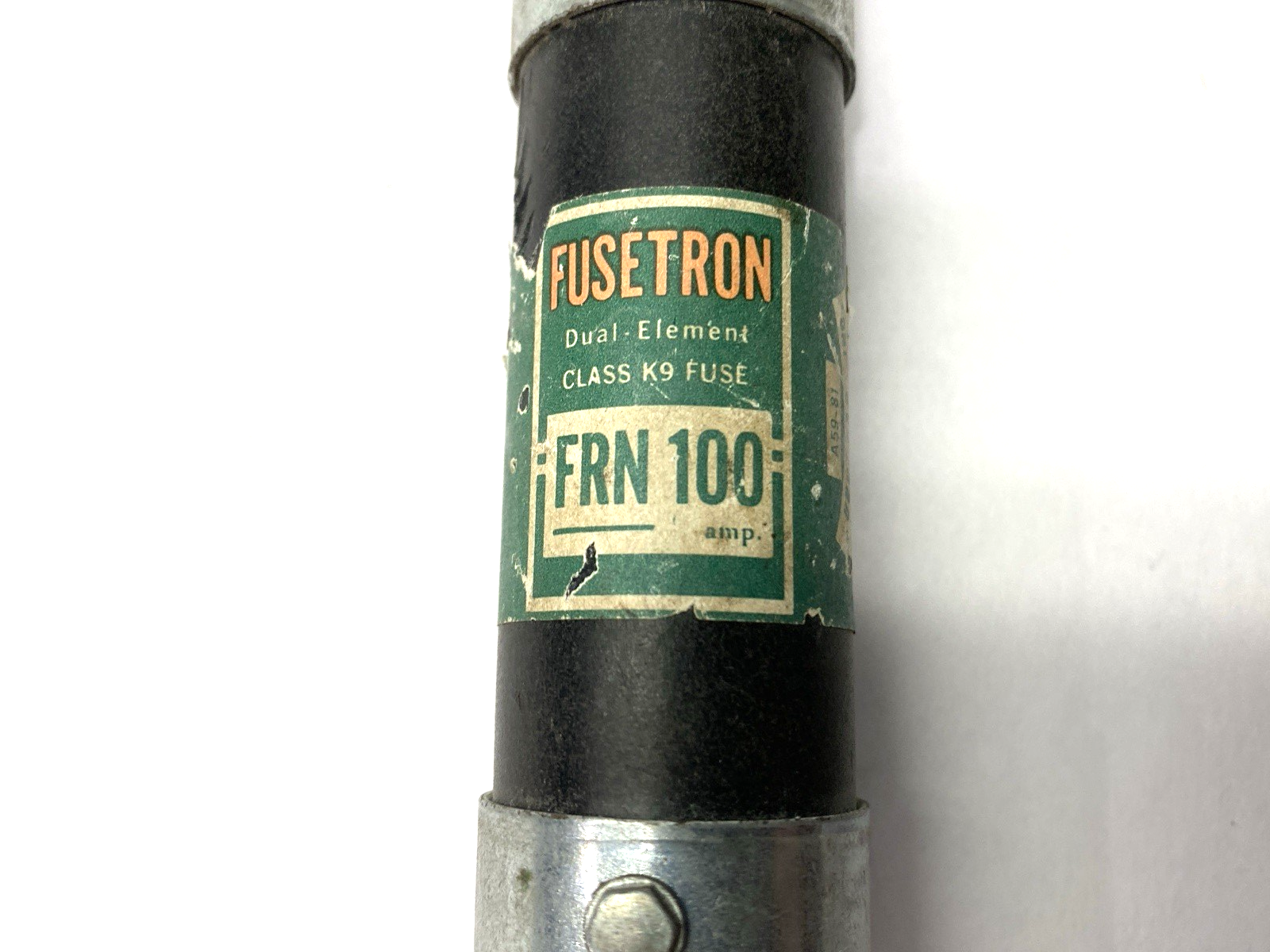 Bussmann Fusetron FRN-R-100 Dual Element Fuse Class K9 250V 100A - Maverick Industrial Sales