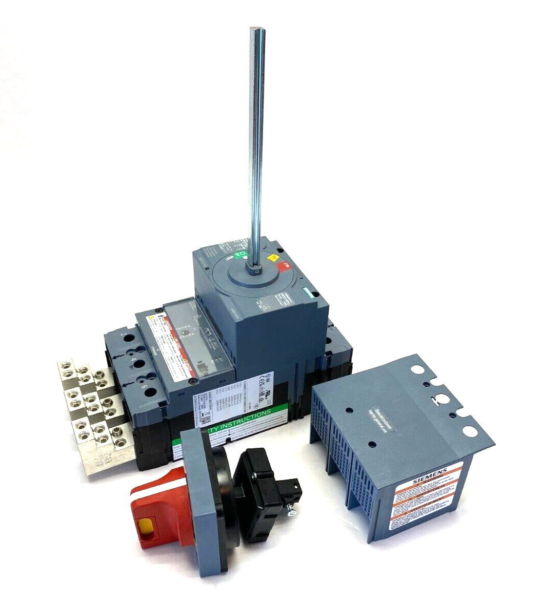 Siemens 3VA6125-1MS31-0AA0 Molded Case Circuit Breaker 3-Pole 3ZW1012-1VA20-0AA0 - Maverick Industrial Sales
