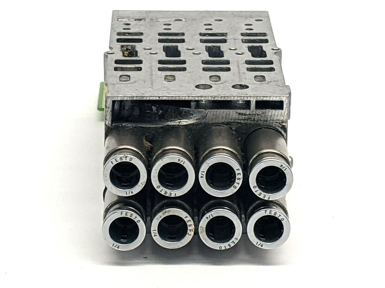 Festo VMPA1-FB-AP-4-1 Sub-base 533352 w/ 1/4" Push-in Fittings - Maverick Industrial Sales