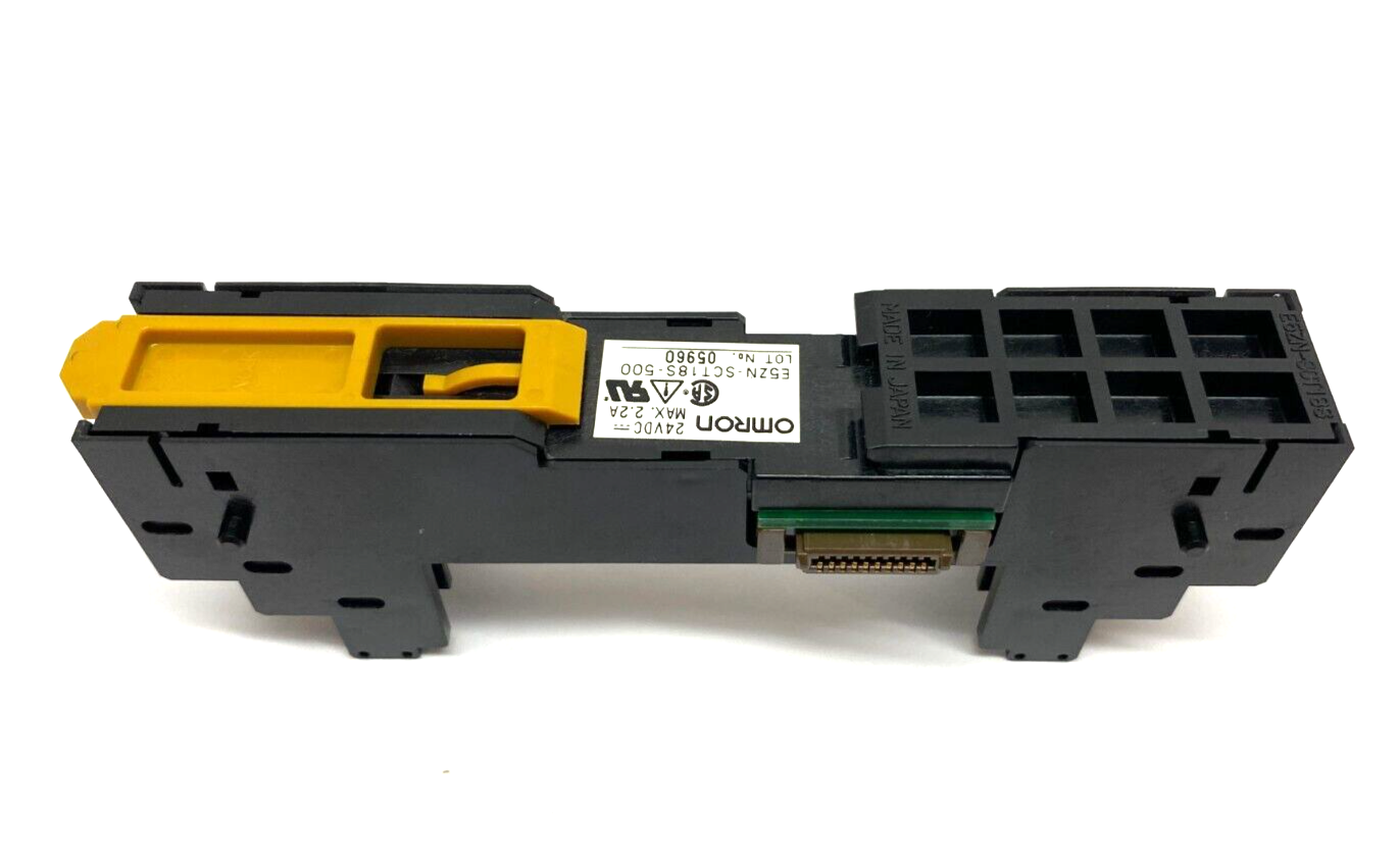 Omron E5ZN-SCT18S-500 Controller Module Terminal Base 18-Pole 24VDC Max - Maverick Industrial Sales