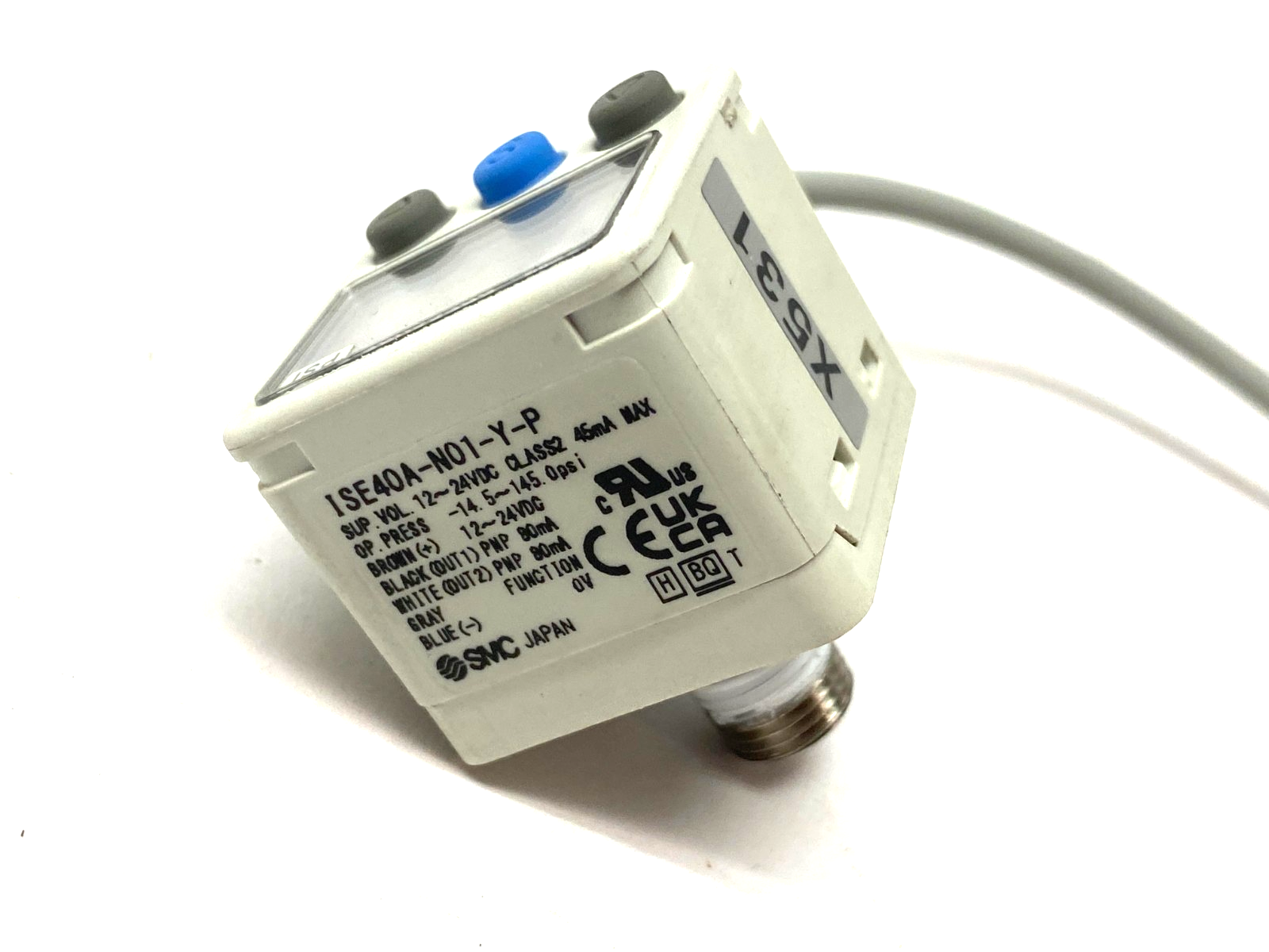 SMC ISE40A-N01-Y-P-X531 Digital Pressure Switch - Maverick Industrial Sales