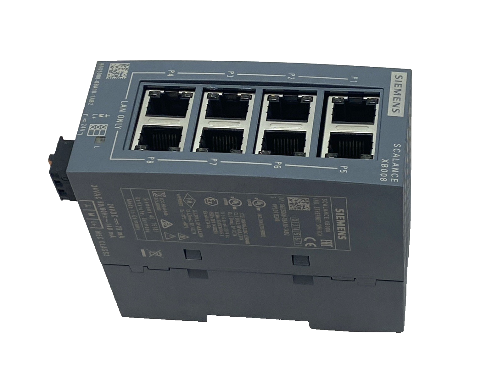 Siemens 6GK5008-0BA10-1AB2 SCALANCE Industrial Ethernet Switch 8-Port XB008 - Maverick Industrial Sales