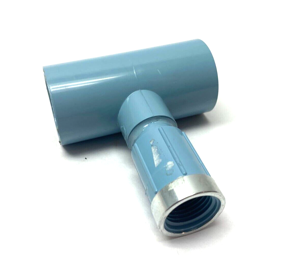 ABS Airline Duraplus 3-Way Tee Adapter Fitting 1/2" NPT to 32mm Slip - Maverick Industrial Sales