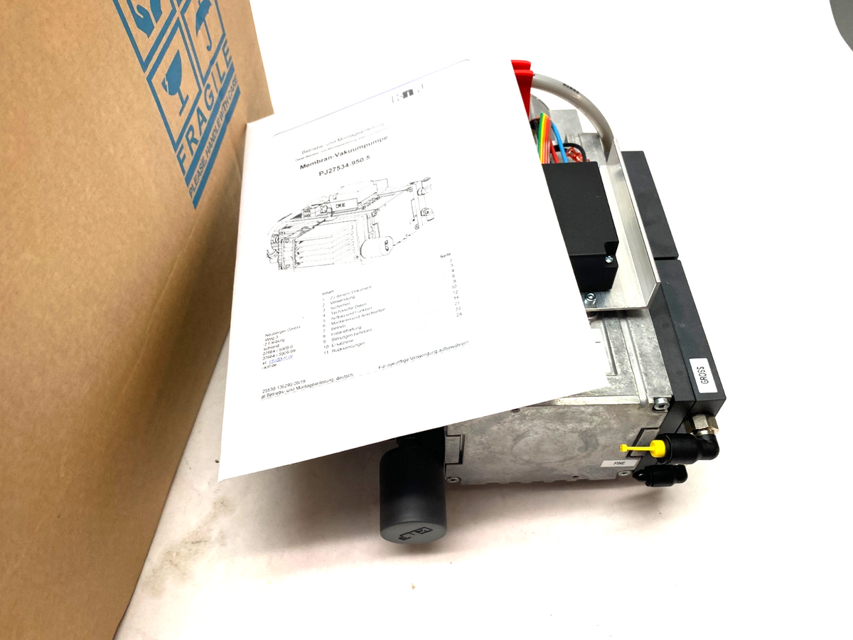 KNF Group PJ27534-950.5 Membran Vacuum Pump, Inficon 560-330 Backing Pump - Maverick Industrial Sales