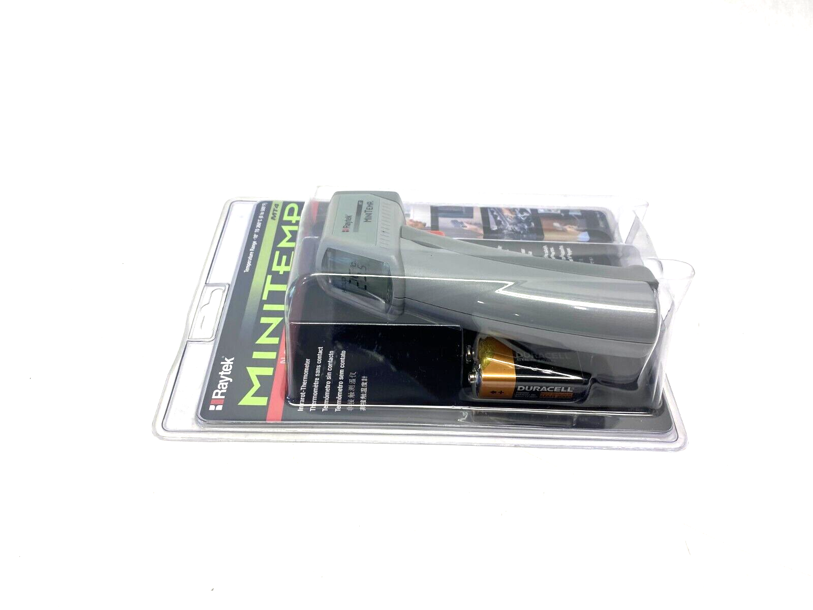 Raytek MT4 MiniTemp Non-Contact Infrared Laser Thermometer Gun 0-500°F - Maverick Industrial Sales