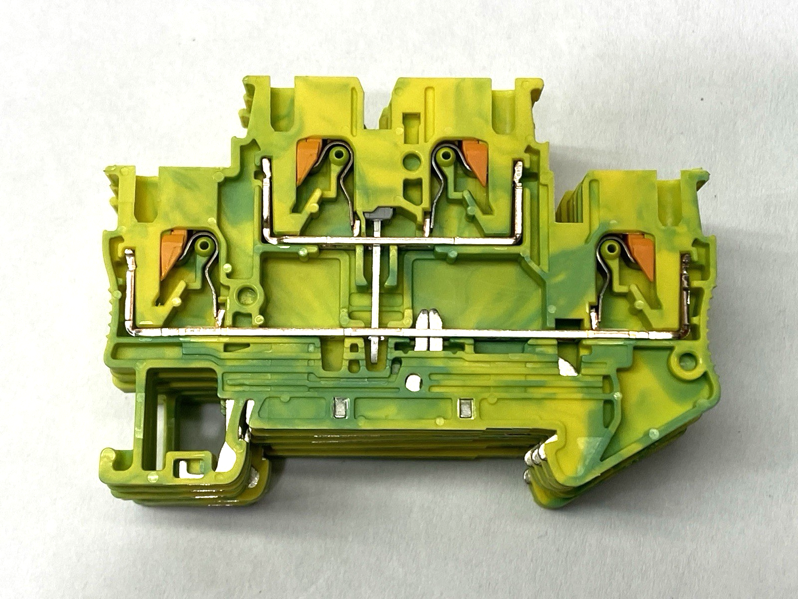 3210596 | Phoenix Contact PTTB 2,5-PE Double Level Terminal Block LOT OF 5 - Used - Maverick Industrial Sales