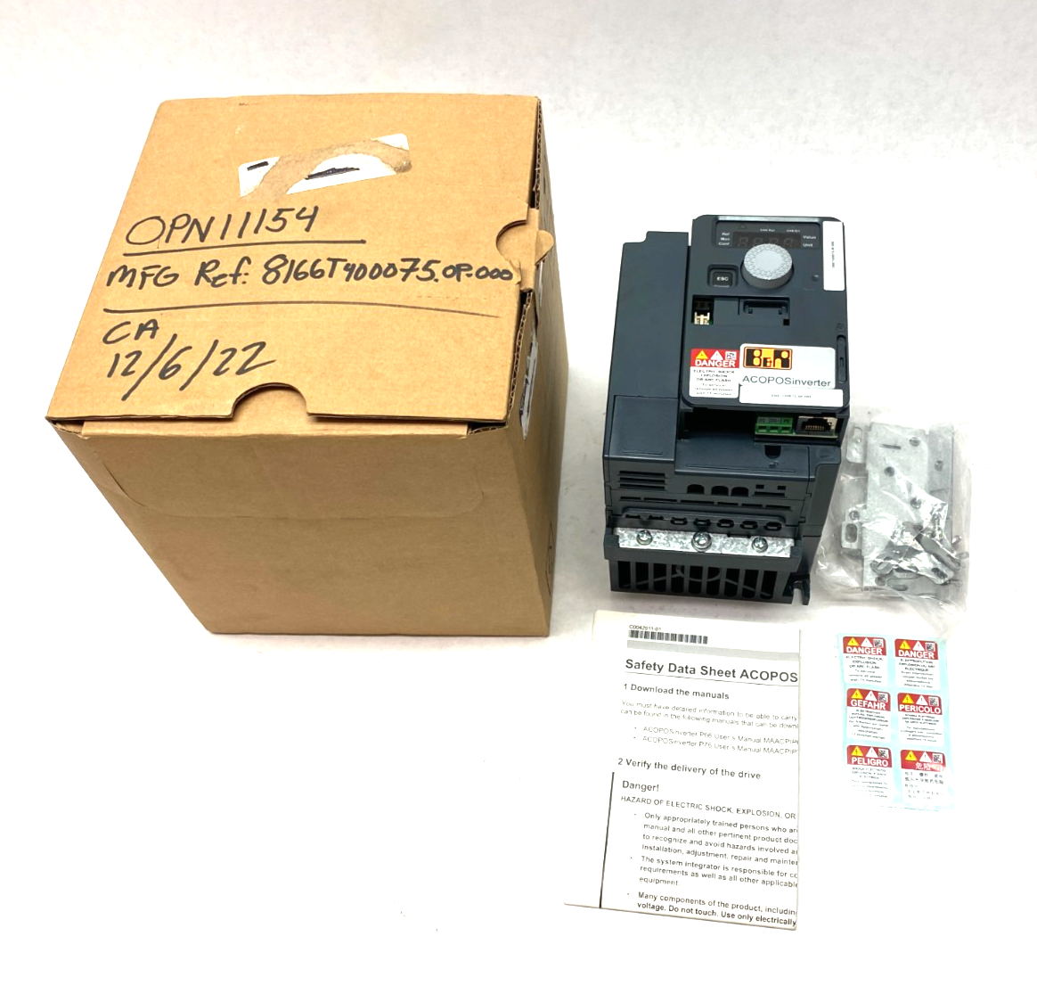 B&R Automation 8I66T400075.0P.000 ACOPOSinverter POWERLINK Communication - Maverick Industrial Sales