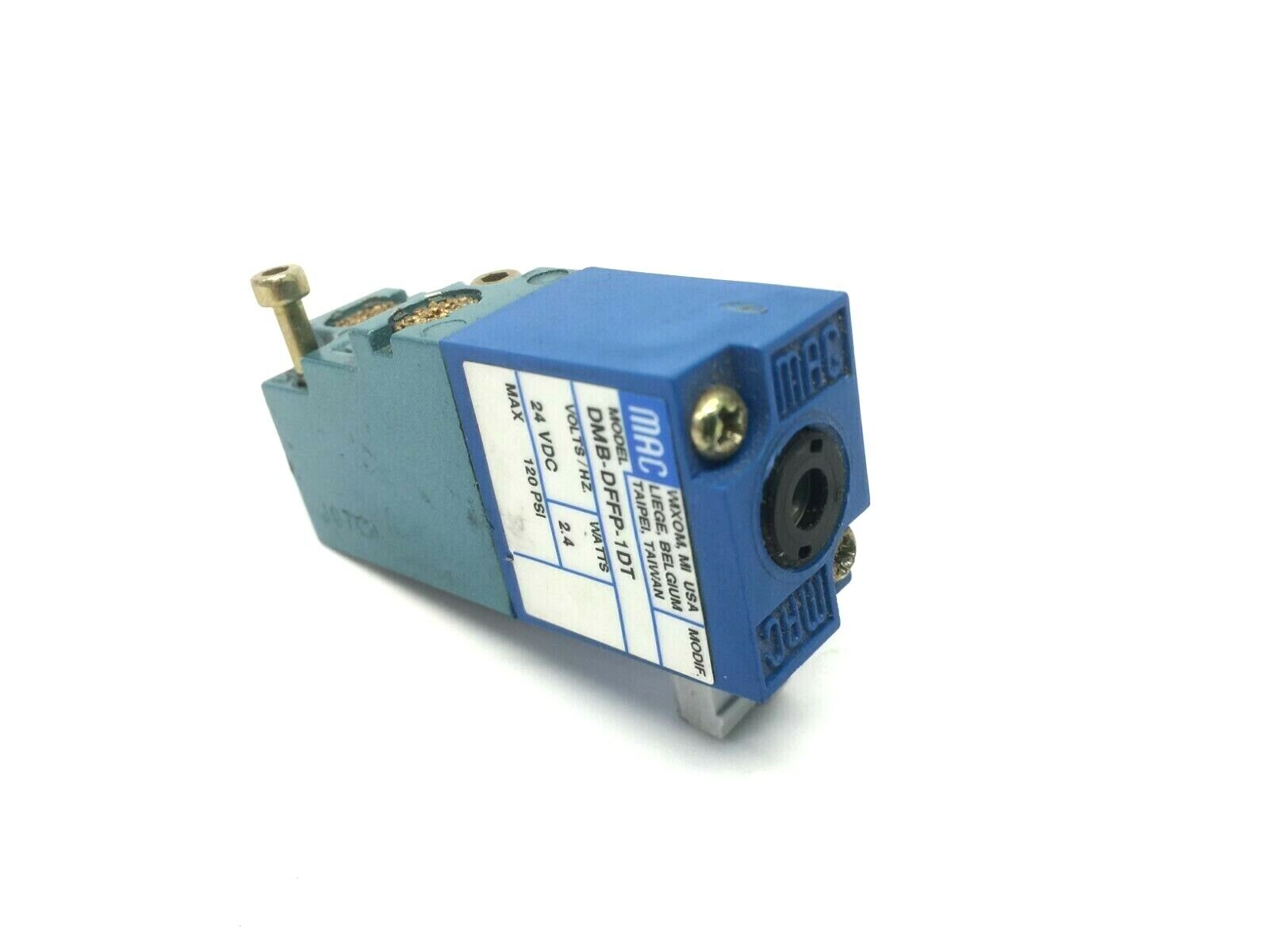 MAC Valves DMB-DFFP-1DT Solenoid Valve - Used - Maverick Industrial Sales
