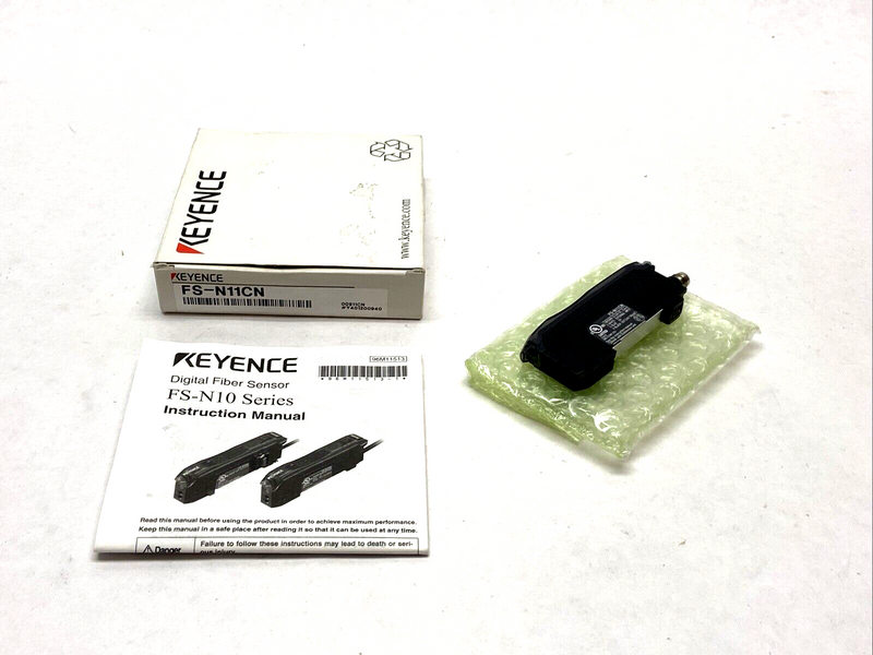 Keyence FS-N11CN Fiber Amplifier Unit M8 Connector - Maverick Industrial Sales