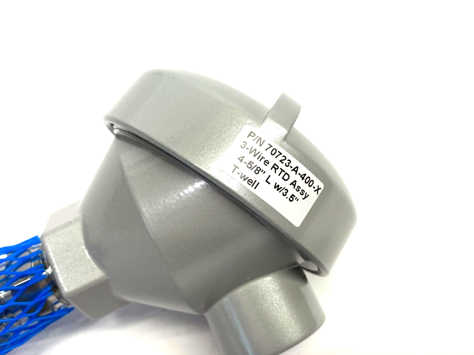 70723-A-400-X RTD Probe Assembly 3-Wire 4-5/8" Length, 3-1/2" T-Well - Maverick Industrial Sales