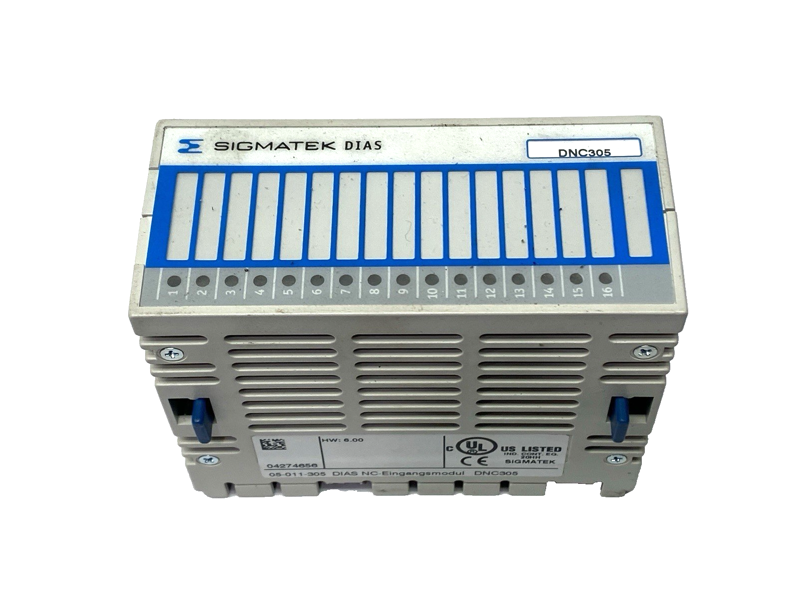 05-011-035 | Sigmatek DIAS Digital Input Module DNC 305 CRACKED PLASTIC - Used - Maverick Industrial Sales