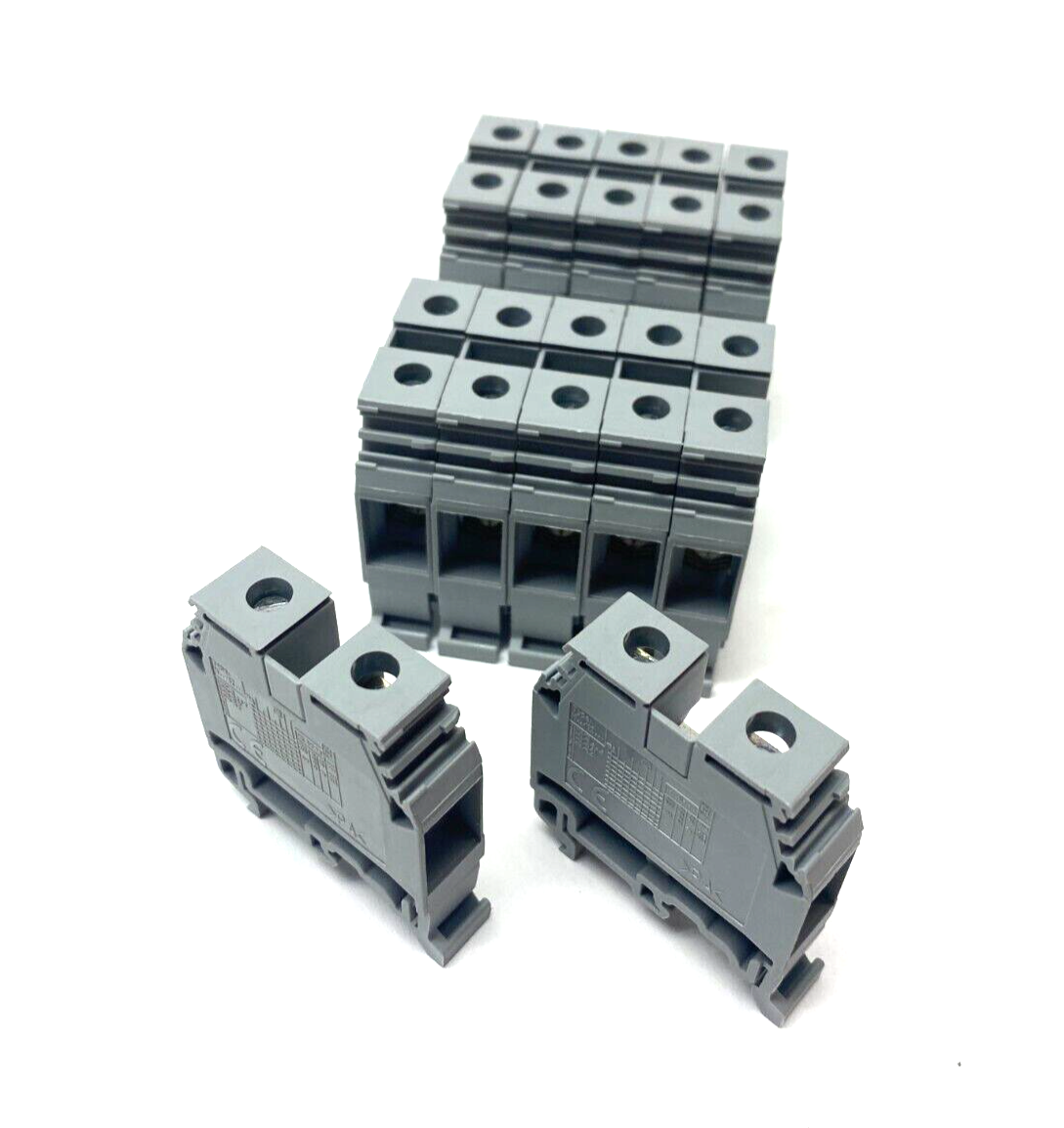 ABB Entrelec 1SNA115129R1400 Feed-Through Terminal Block Gray 12mm BOX OF 12 - Maverick Industrial Sales