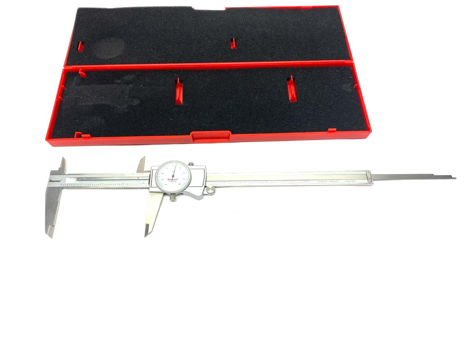 Starrett 3202-12 Graduation Dial Caliper 0-12", .001" - Maverick Industrial Sales