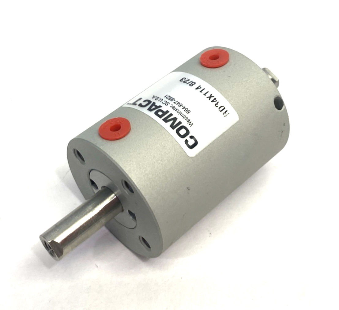 RD34X114 | Compact Air Products Single Rod Pneumatic Cylinder, Dbl-End, Dbl-Acting - New – Open box - Maverick Industrial Sales