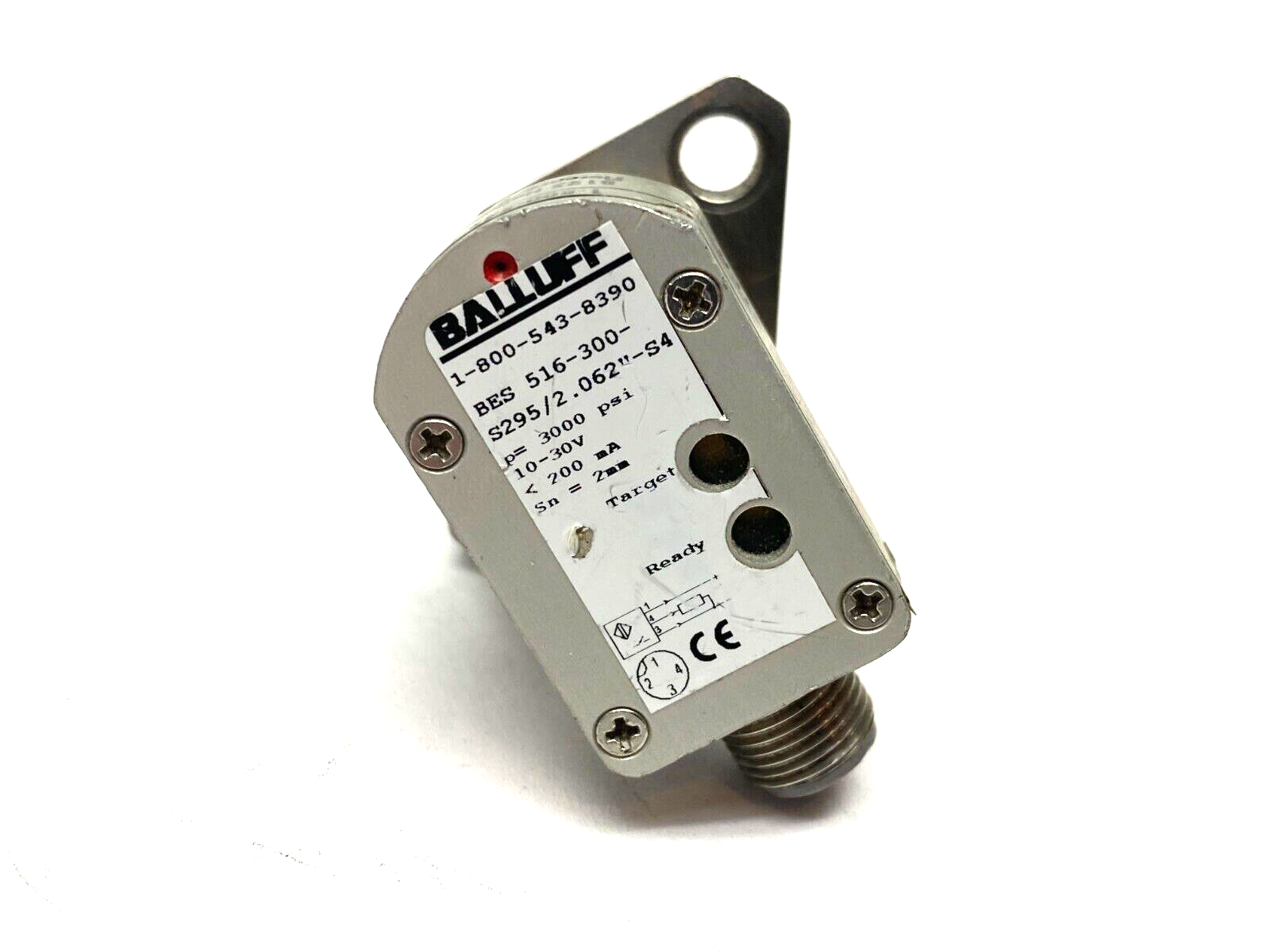 BES 516-300-S295/2.062"-S4, BHS0041 | Balluff BES 516-300-S295/2.062"-S4 StrokeMaster Pressure-Rated Sensor BHS0041 - Used - Maverick Industrial Sales
