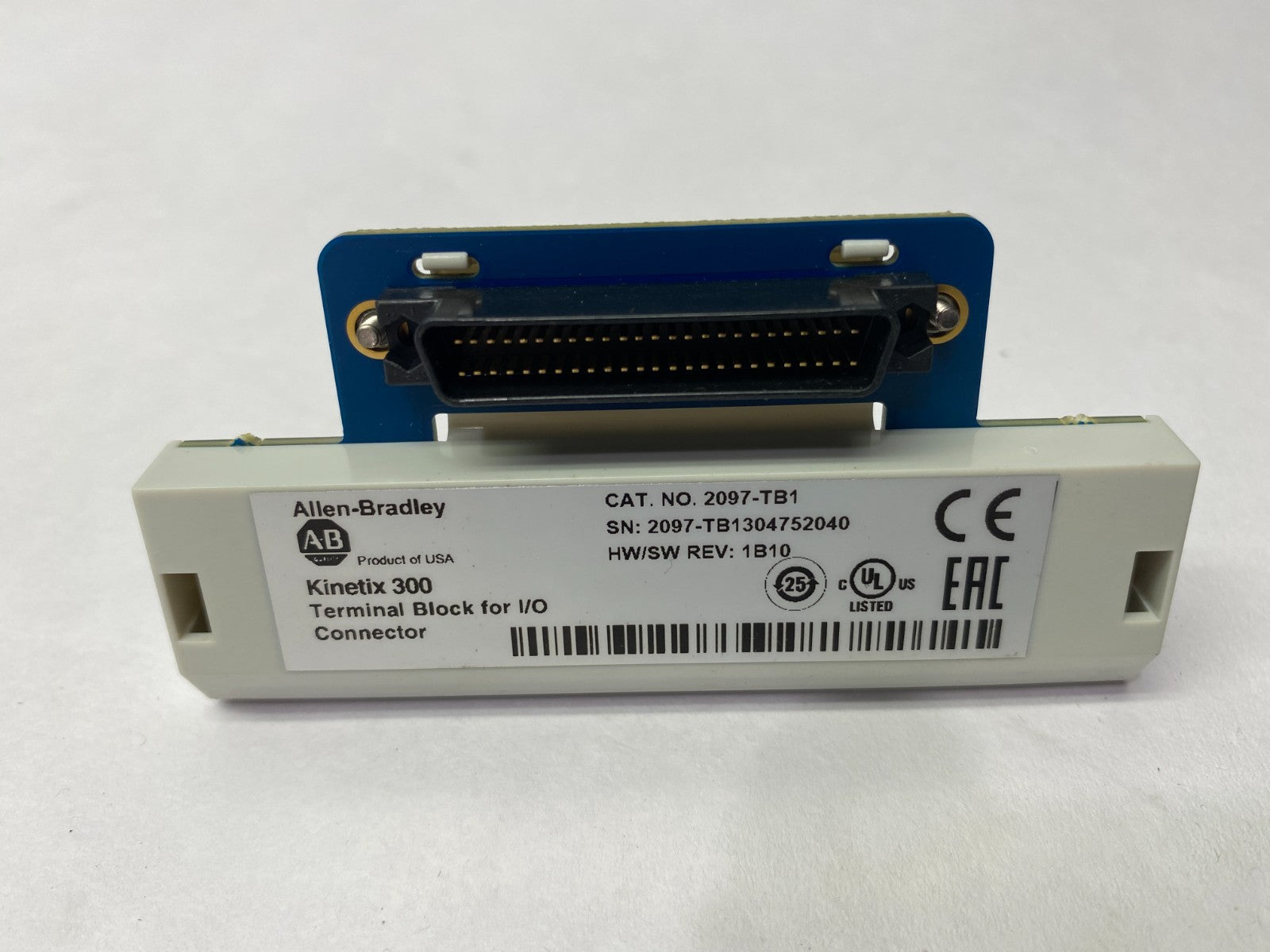 2097-TB1 | Allen Bradley Kinetix 300 Terminal I/O Block for Connector - Used - Maverick Industrial Sales