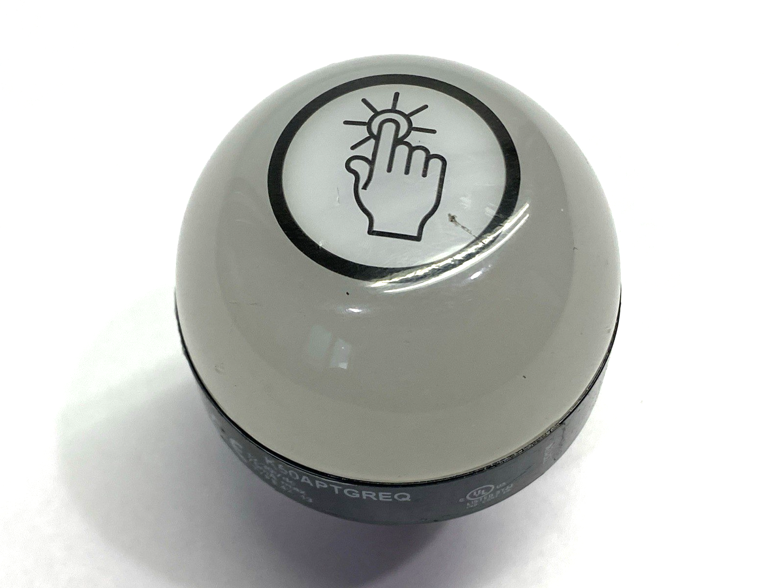 Banner K50APTGREQ Illuminated Touch Button M12 4-Pin 30VDC - Maverick Industrial Sales