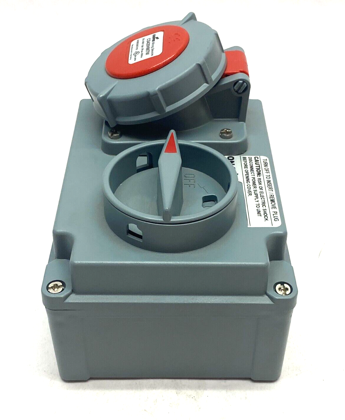 Eaton Cooper CD420HMI7W Arrow Hart Interlock Pin and Sleeve Wiring Device 480V - Maverick Industrial Sales